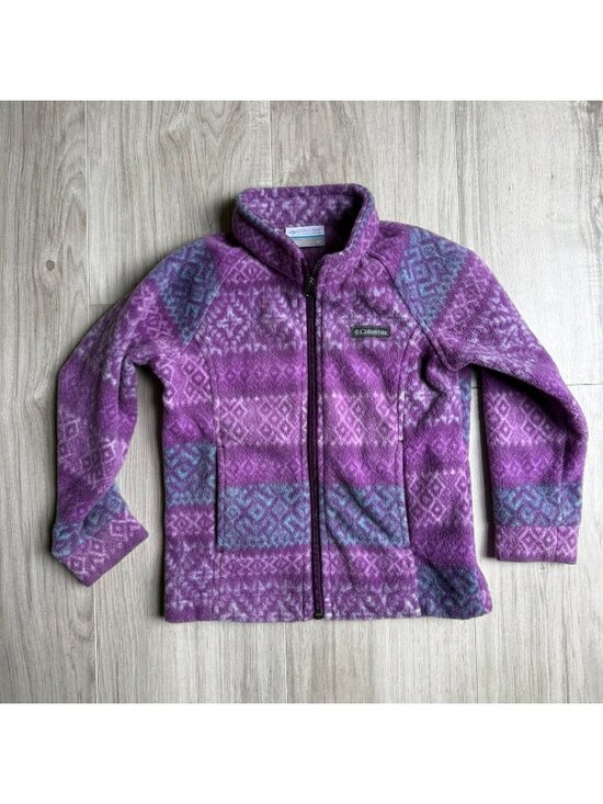 Columbia Other - Columbia Benton Fleece II Jacket Fair Isle Purple